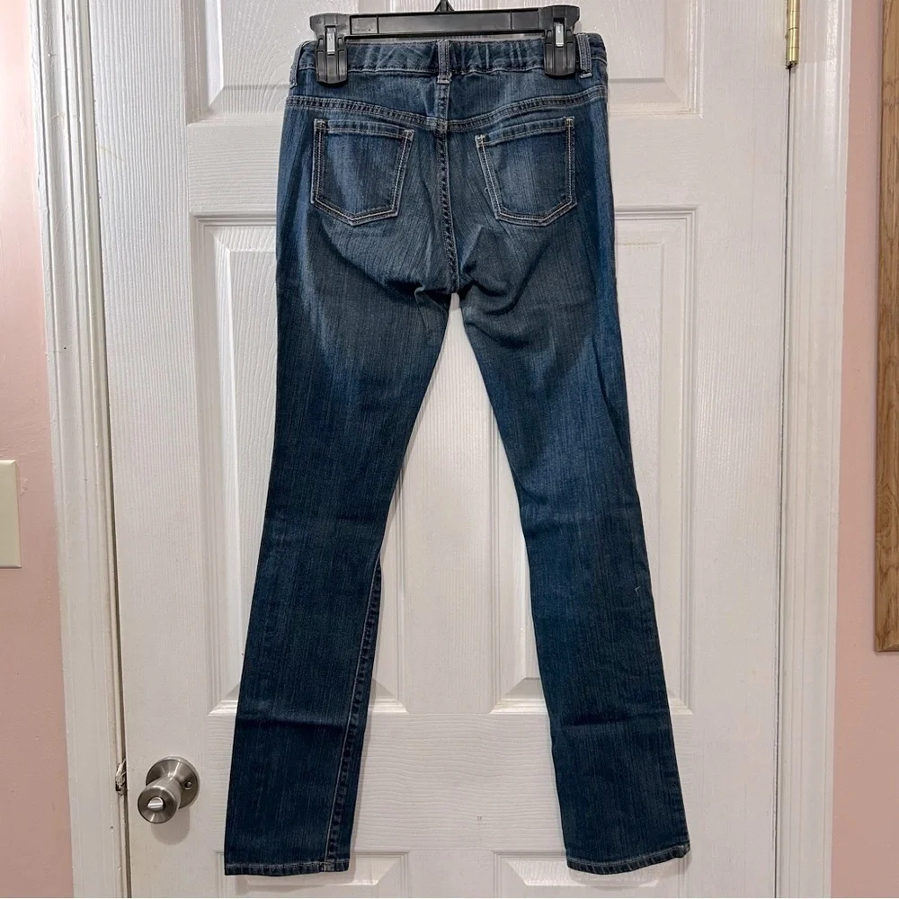 Old Navy Kids Girls Jeans Denim Skinny Adjustable Waist Blue Size 16